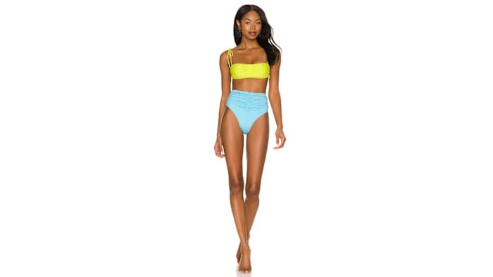 Shani Shemer - Emma Bikini Top, $112 and Rylie Bikini Bottom, $105 (revolve.com)